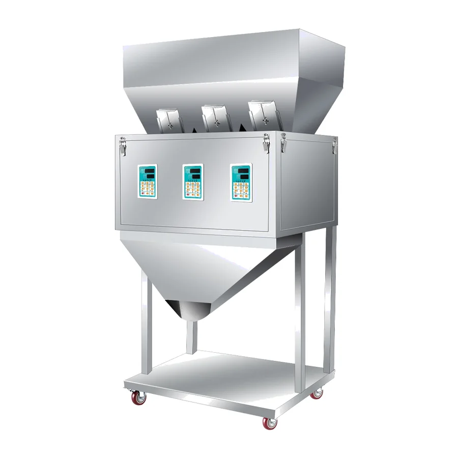 DL3T-9999 - 3-Head 9999g Filling Machine